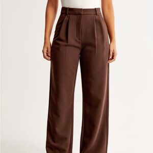 Abercrombie Curve Love Tailored Pants